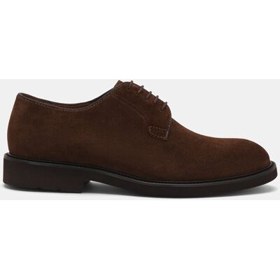 Lottusse - Zapatos de cordones Baltimore de piel de vacuno de hombre. Marrón 38,5 Lottusse - Zapatos de cordones Baltimore de piel de vacuno de hombre. Marrón 38,5