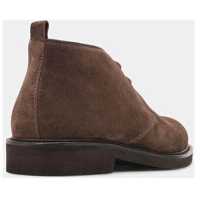 Lottusse - Botines de hombre Baltimore de piel de vacuno con cordones. Marrón 45,5 Lottusse - Botines de hombre Baltimore de piel de vacuno con cordones. Marrón 45,5
