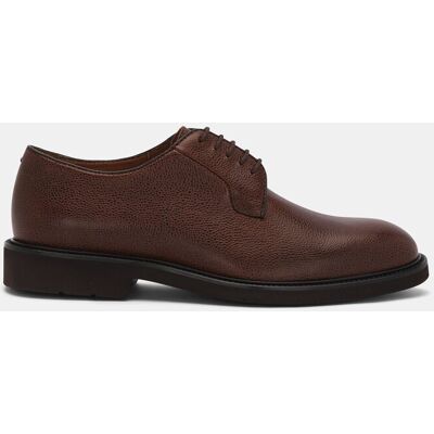 Lottusse - Zapatos de cordones Baltimore de piel de vacuno de hombre. Marrón oscuro 38,5 Lottusse - Zapatos de cordones Baltimore de piel de vacuno de hombre. Marrón oscuro 38,5