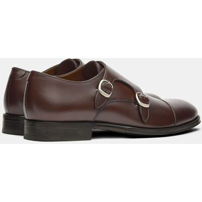 Lottusse - Bluchers de hombre de piel hechos a mano. Marrón oscuro 46 Lottusse - Bluchers de hombre de piel hechos a mano. Marrón oscuro 46