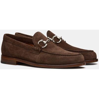 Lottusse - Mocasines de vacuno de ante marrón de hombre. Moka 43,5 Lottusse - Mocasines de vacuno de ante marrón de hombre. Moka 43,5