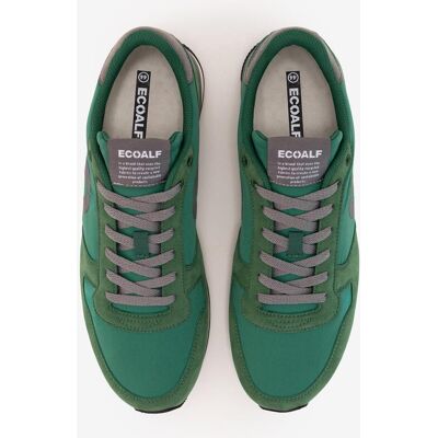 ECOALF Hombre - Zapatillas Ucla Verde - Casual, Sostenible, Plano ECOALF Hombre - Zapatillas Ucla Verde - Casual, Sostenible, Plano