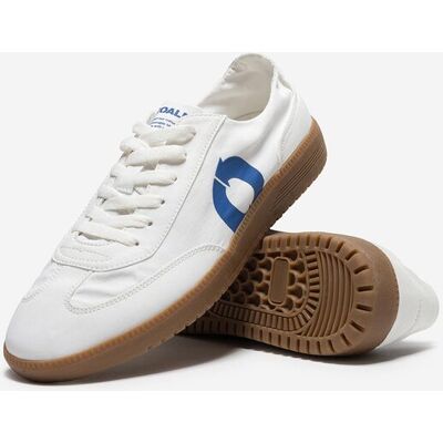 Ecoalf - Zapatilla modelo Bapsom Strenk de hombre de algodón orgánico y poliéster reciclado. Blanco / Azul 40 Ecoalf - Zapatilla modelo Bapsom Strenk de hombre de algodón orgánico y poliéster reciclado. Blanco / Azul 40