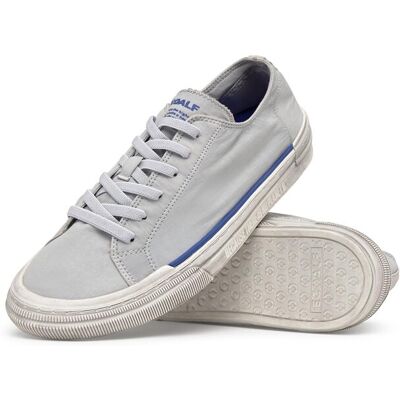 Ecoalf - Zapatilla modelo Strenk de hombre de algodón orgánico, poliéster y poliamida reciclados. Azul claro 40 Ecoalf - Zapatilla modelo Strenk de hombre de algodón orgánico, poliéster y poliamida reciclados. Azul claro 40