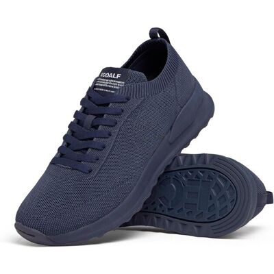 Ecoalf - Zapatillas deportivas de hombre de punto ligeras. Azul marino 45 Ecoalf - Zapatillas deportivas de hombre de punto ligeras. Azul marino 45