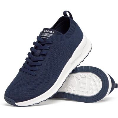 Ecoalf - Zapatillas deportivas de hombre de punto ligeras. Azul marino 47 Ecoalf - Zapatillas deportivas de hombre de punto ligeras. Azul marino 47