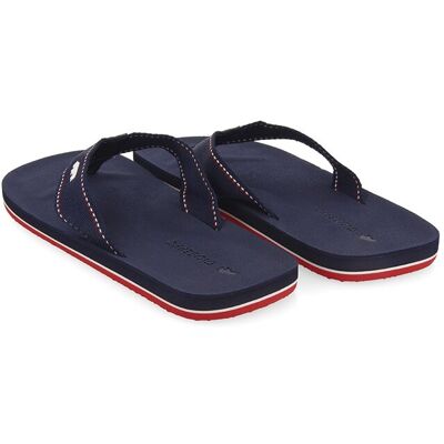 Gioseppo - Chanclas de hombre con cierre de correa y forro de nailon. Azul marino 43 Gioseppo - Chanclas de hombre con cierre de correa y forro de nailon. Azul marino 43