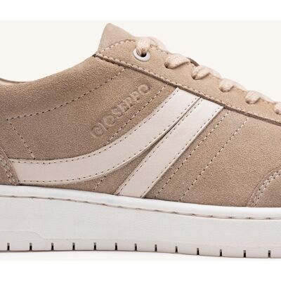 Gioseppo - Deportivas hombre de hombre de piel con acabado en serraje. Beige 46 Gioseppo - Deportivas hombre de hombre de piel con acabado en serraje. Beige 46