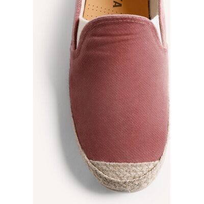 Gioseppo - Yute de hombre de piel de terciopelo con corte tipo slip-on con elásticos.. Rosa 40 Gioseppo - Yute de hombre de piel de terciopelo con corte tipo slip-on con elásticos.. Rosa 40