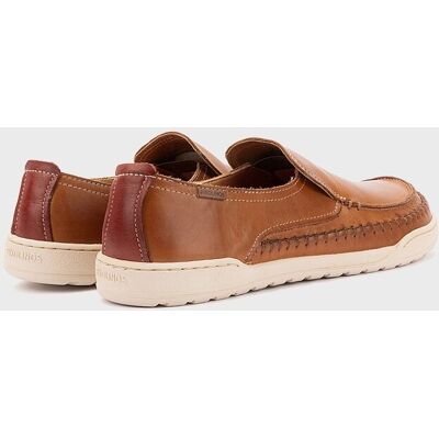 Pikolinos - Mocasines de hombre de piel barefoot. Marrón 39 Pikolinos - Mocasines de hombre de piel barefoot. Marrón 39