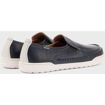 Pikolinos - Mocasines de hombre de piel barefoot. Azul oscuro 45 Pikolinos - Mocasines de hombre de piel barefoot. Azul oscuro 45