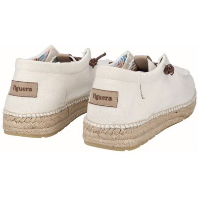 Viguera - Alpargatas de hombre estilo náutico con piso Yuteflex. Beige 43 Viguera - Alpargatas de hombre estilo náutico con piso Yuteflex. Beige 43