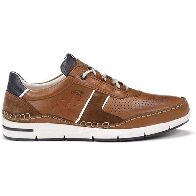 Fluchos - Zapatos de cordones de hombre fabricados en piel. Marrón 39 Fluchos - Zapatos de cordones de hombre fabricados en piel. Marrón 39
