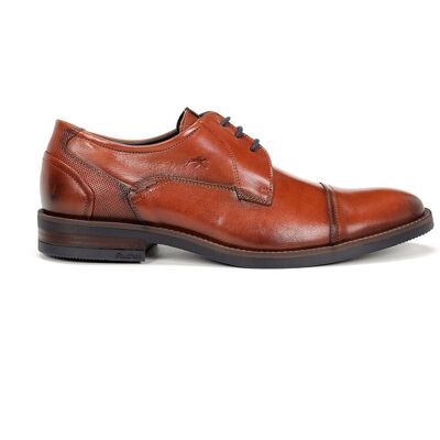 Fluchos - Zapatos de cordones de hombre fabricados en piel. Marrón 39 Fluchos - Zapatos de cordones de hombre fabricados en piel. Marrón 39