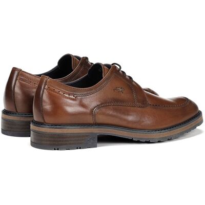 Fluchos - Zapatos de cordones de hombre fabricados en piel. Marrón 44 Fluchos - Zapatos de cordones de hombre fabricados en piel. Marrón 44