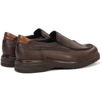 Fluchos - Mocasines de hombre fabricados en engrasado. Marrón chocolate 40 Fluchos - Mocasines de hombre fabricados en engrasado. Marrón chocolate 40