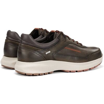 Fluchos - Zapatos de cordones de hombre fabricados en impermeable. Marrón / Blanco roto 42 Fluchos - Zapatos de cordones de hombre fabricados en impermeable. Marrón / Blanco roto 42