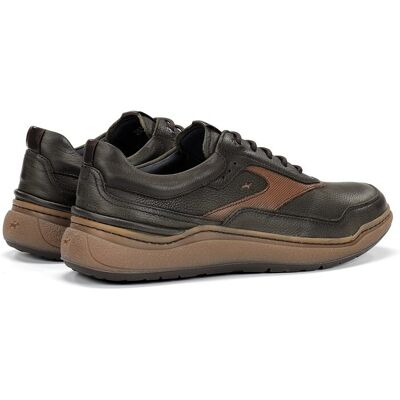 Fluchos - Zapatos de cordones de hombre fabricados en piel. Verde-Marrón 40 Fluchos - Zapatos de cordones de hombre fabricados en piel. Verde-Marrón 40