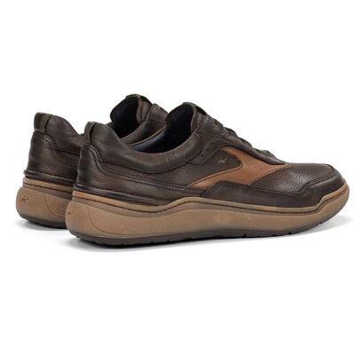 Fluchos - Zapatos de cordones de hombre fabricados en piel. Marrón claro 43 Fluchos - Zapatos de cordones de hombre fabricados en piel. Marrón claro 43