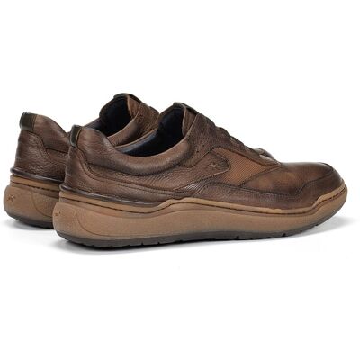 Fluchos - Zapatos de cordones de hombre fabricados en piel. Marrón chocolate 43 Fluchos - Zapatos de cordones de hombre fabricados en piel. Marrón chocolate 43