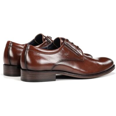 Fluchos - Zapatos de cordones de hombre fabricados en piel. Marrón 40 Fluchos - Zapatos de cordones de hombre fabricados en piel. Marrón 40