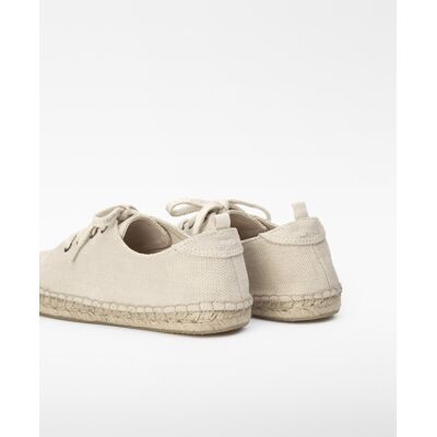 Adolfo Dominguez - Alpargatas de hombre de yute con cordones. Natural 44 Adolfo Dominguez - Alpargatas de hombre de yute con cordones. Natural 44
