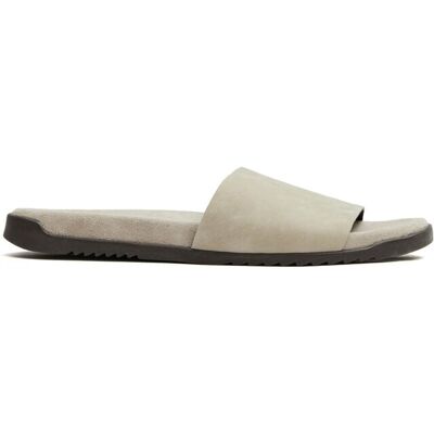 CASTELL MENORCA - Sandalia de hombre con tira de piel. Beige 41 CASTELL MENORCA - Sandalia de hombre con tira de piel. Beige 41