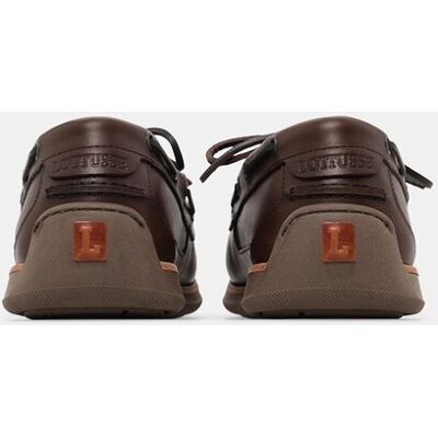 Lottusse - Náuticos Sailor de hombre de piel de vacuno marrón. Moka 41 Lottusse - Náuticos Sailor de hombre de piel de vacuno marrón. Moka 41