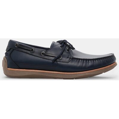 Lottusse - Náuticos de hombre Sailor de piel. Azul marino 39 Lottusse - Náuticos de hombre Sailor de piel. Azul marino 39