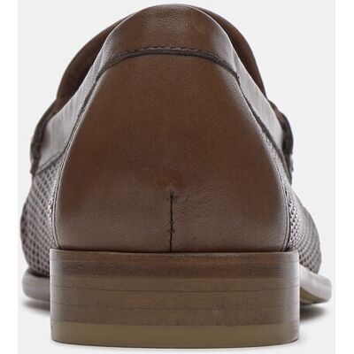 Lottusse - Mocasin formal de hombre de piel de ternera estampada. Marrón 42 Lottusse - Mocasin formal de hombre de piel de ternera estampada. Marrón 42