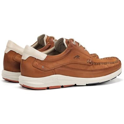 Fluchos - Zapatos de cordones de hombre fabricados en nobuck. Marrón 40 Fluchos - Zapatos de cordones de hombre fabricados en nobuck. Marrón 40