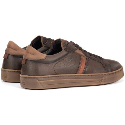 Fluchos - Zapatos de cordones de hombre fabricados en engrasado. Marrón claro 46 Fluchos - Zapatos de cordones de hombre fabricados en engrasado. Marrón claro 46