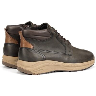 Fluchos - Botines de hombre fabricados en nobuck. Verde oscuro 44 Fluchos - Botines de hombre fabricados en nobuck. Verde oscuro 44