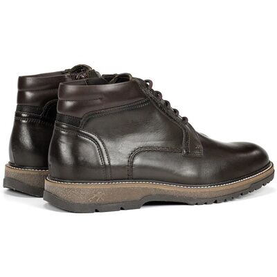 Fluchos - Botines de hombre fabricados en piel. Verde oscuro 40 Fluchos - Botines de hombre fabricados en piel. Verde oscuro 40