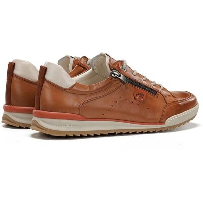 Fluchos - Zapatos de cordones de hombre fabricados en piel. Marrón 43 Fluchos - Zapatos de cordones de hombre fabricados en piel. Marrón 43