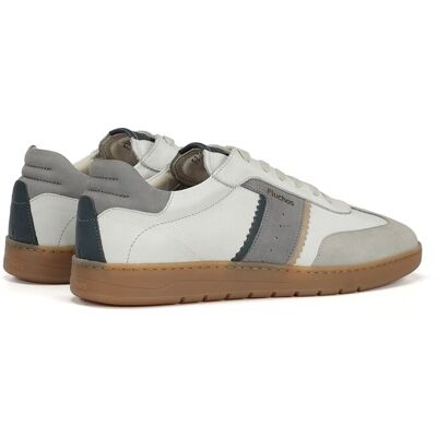 Fluchos - Zapatos de cordones de hombre fabricados en serraje. Gris 43 Fluchos - Zapatos de cordones de hombre fabricados en serraje. Gris 43