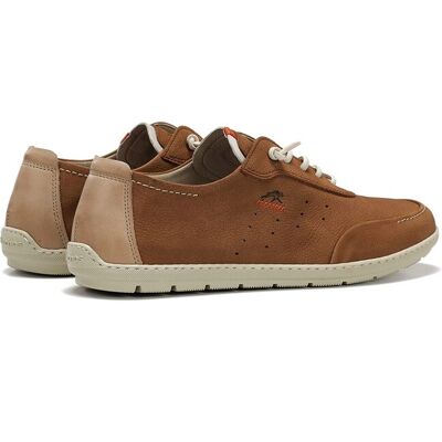 Fluchos - Zapatos de cordones de hombre fabricados en nobuck. Marrón 43 Fluchos - Zapatos de cordones de hombre fabricados en nobuck. Marrón 43