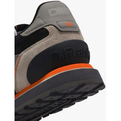 D.Franklin - Zapatillas deportivas de hombre Vibla. Gris / Negro 45 D.Franklin - Zapatillas deportivas de hombre Vibla. Gris / Negro 45