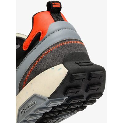 D.Franklin - Zapatillas deportivas de hombre Active. Negro / Naranja 44 D.Franklin - Zapatillas deportivas de hombre Active. Negro / Naranja 44