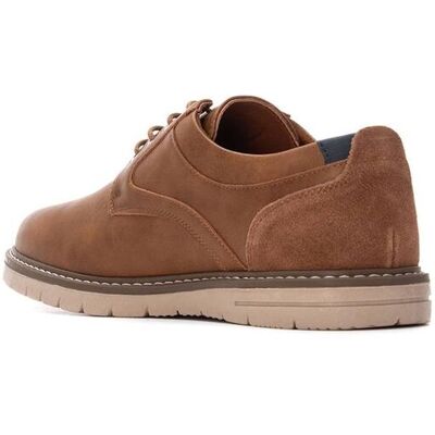 XTI - Zapato de hombre con cordones y suela de goma. Marrón 42 XTI - Zapato de hombre con cordones y suela de goma. Marrón 42