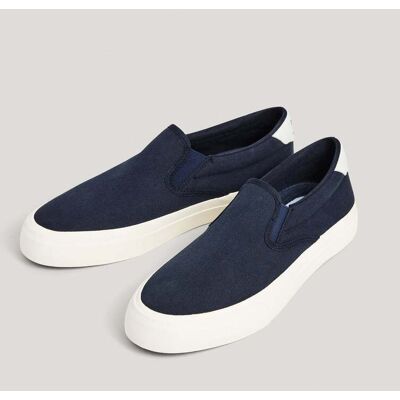 Pepe Jeans - Zapatillas de hombre clásicas de vestir de lona. Azul 41 Pepe Jeans - Zapatillas de hombre clásicas de vestir de lona. Azul 41