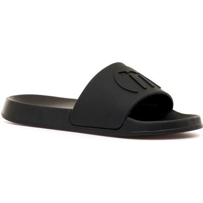 mustang - Chanclas para hombre de pala ancha. Negro 45 mustang - Chanclas para hombre de pala ancha. Negro 45