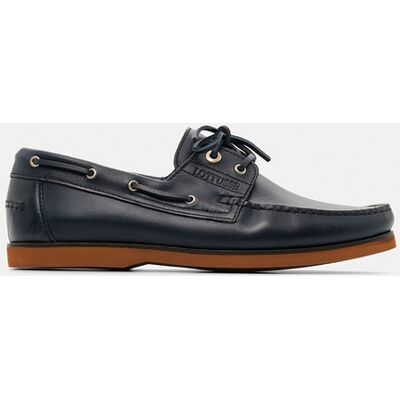 Lottusse - Náuticos Ocean Sailor de hombre en piel con cordones. Azul marino 43 Lottusse - Náuticos Ocean Sailor de hombre en piel con cordones. Azul marino 43