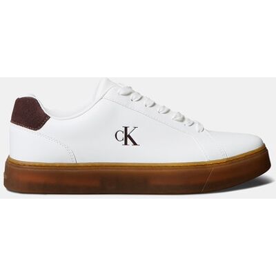 Calvin Klein - Zapatilla casual de piel. Blanco 42 Calvin Klein - Zapatilla casual de piel. Blanco 42