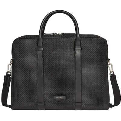 Calvin Klein - Bolso de viaje Hombre logo en relieve. Negro Calvin Klein - Bolso de viaje Hombre logo en relieve. Negro