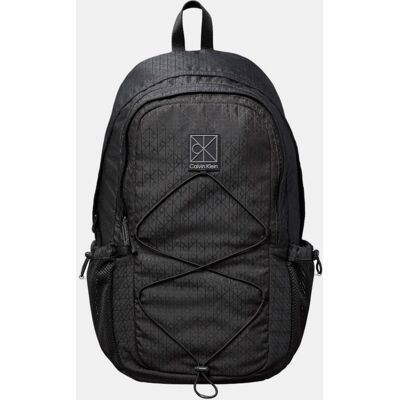 Calvin Klein - Mochilas de hombre logo emblem. Negro única Calvin Klein - Mochilas de hombre logo emblem. Negro única
