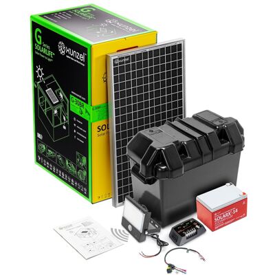 Xunzel Kit Solar Iluminación LED SOLARLIFE-G30BR con Sensor. Xunzel Kit Solar Iluminación LED SOLARLIFE-G30BR con Sensor.