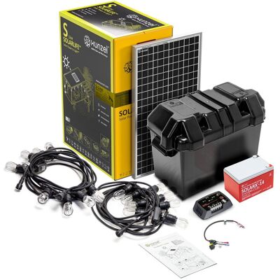 Xunzel Kit Solar Iluminación LED SOLARLIFE-S-30x16 COSY. Xunzel Kit Solar Iluminación LED SOLARLIFE-S-30x16 COSY.