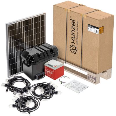 Xunzel Kit Solar Iluminación LED SOLARLIFE-S-80x24 SUNNY. Xunzel Kit Solar Iluminación LED SOLARLIFE-S-80x24 SUNNY.