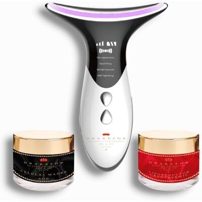 Drakefor Dispositivo estético efecto lifting de cuello DKF-QLINIQ B & COSMETIC. Drakefor Dispositivo estético efecto lifting de cuello DKF-QLINIQ B & COSMETIC.